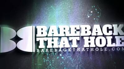 BAREBACKTHATHOLE Gay Angel Ferrari And Joel Someone Bareback - nvdvid.com