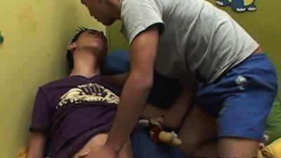 Cumswapping 21yo gay Latino gets banged - drtuber.com