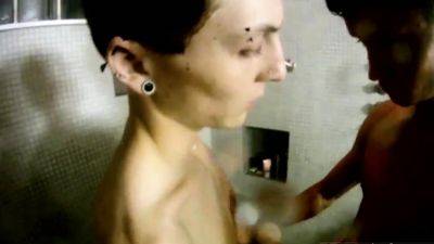 Mirror gay porn xxx Bathroom Bareback Boycronys - drtuber.com